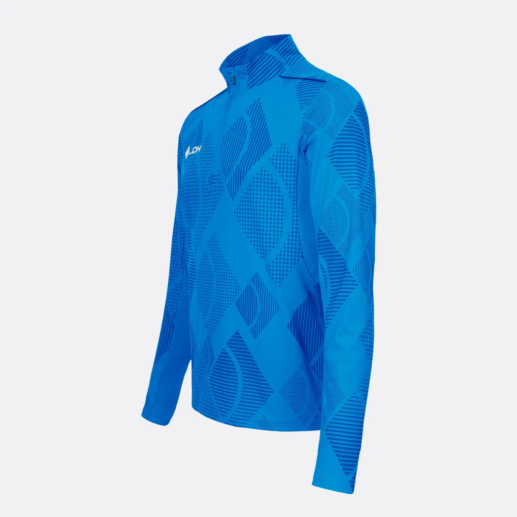 JDH Carbon pro hombre media cremallera - Azul Oscuro
