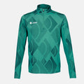 JDH Carbon pro hombre media cremallera - Verde Claro