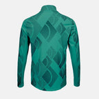 JDH Carbon pro hombre media cremallera - Verde Claro