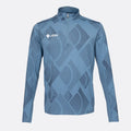 JDH Carbon pro hombre media cremallera - Tormenta