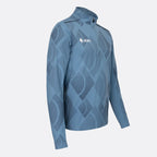 JDH Carbon pro hombre media cremallera - Tormenta
