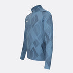 JDH Carbon pro hombre media cremallera - Tormenta