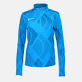 JDH Carbon pro mujer media cremallera - Azul Oscuro