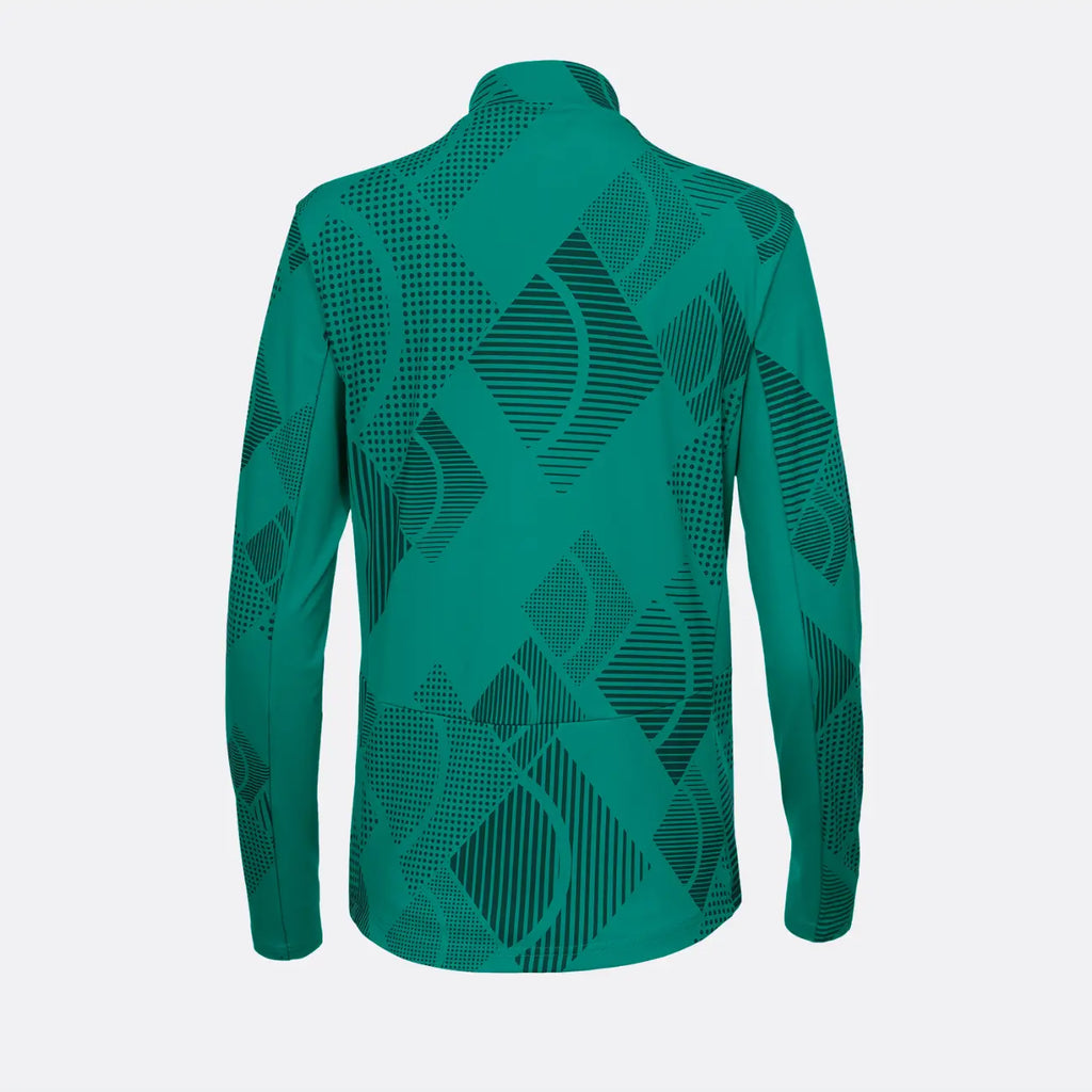 JDH Carbon pro mujer media cremallera - Verde Claro