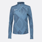 JDH Carbon pro mujer media cremallera - Tormenta