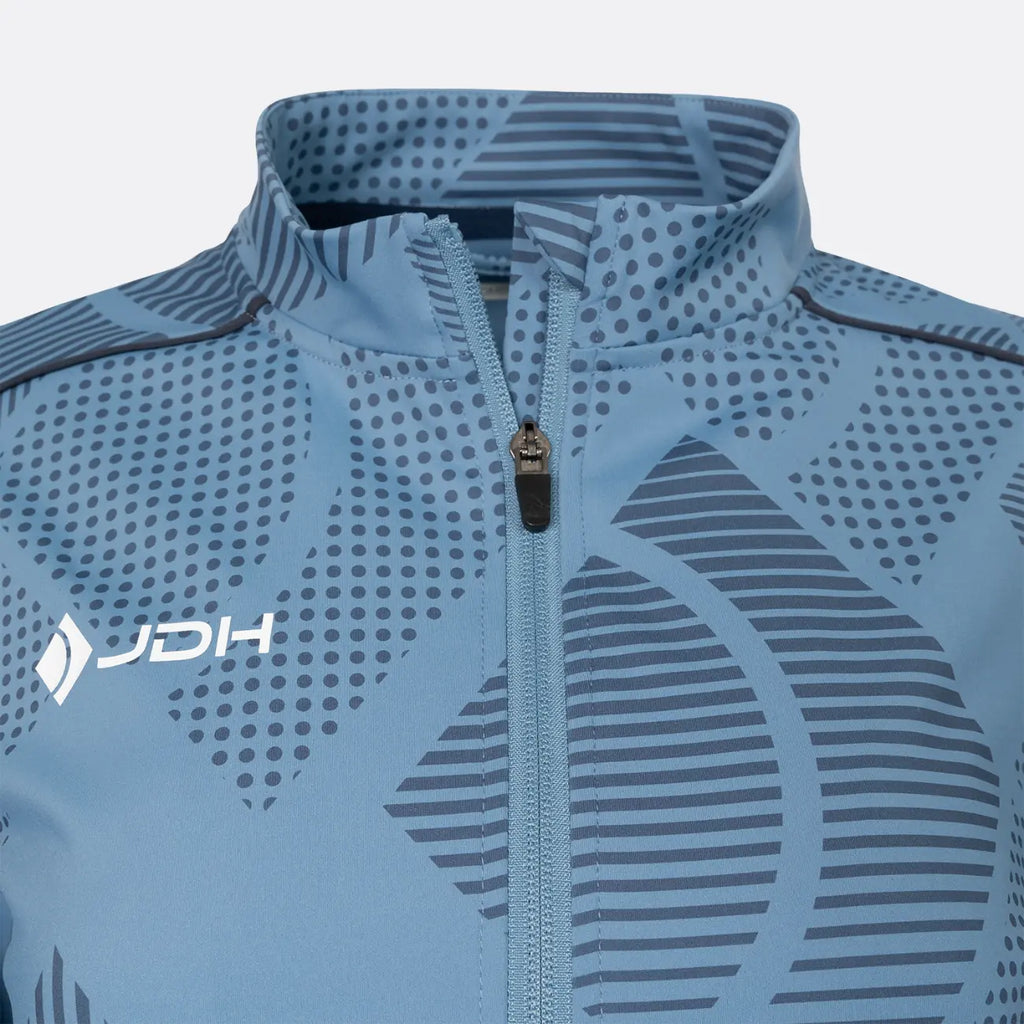 JDH Carbon pro mujer media cremallera - Tormenta