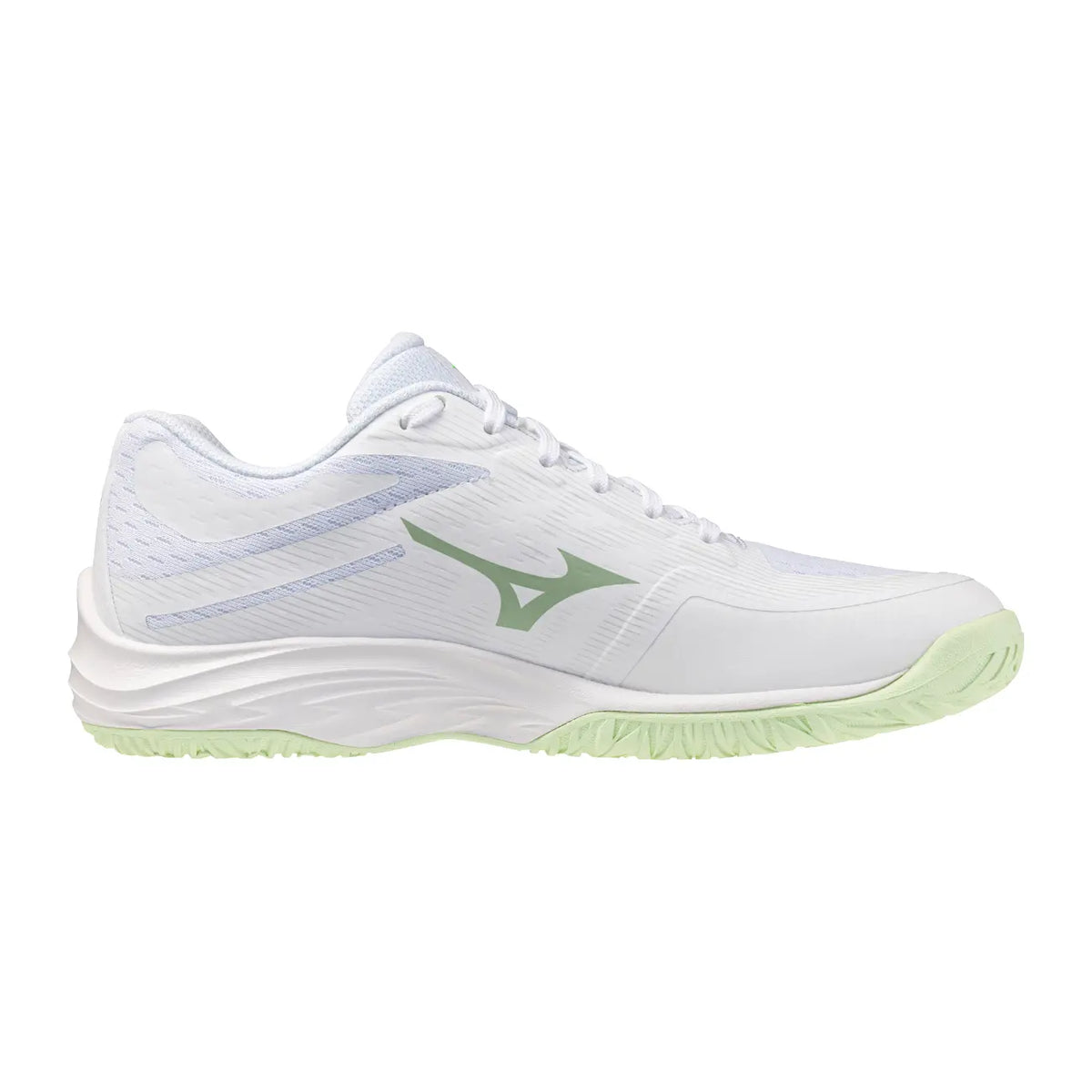 Mizuno Lightning Select para mujer - White/Aqua Gray/Ambrosia