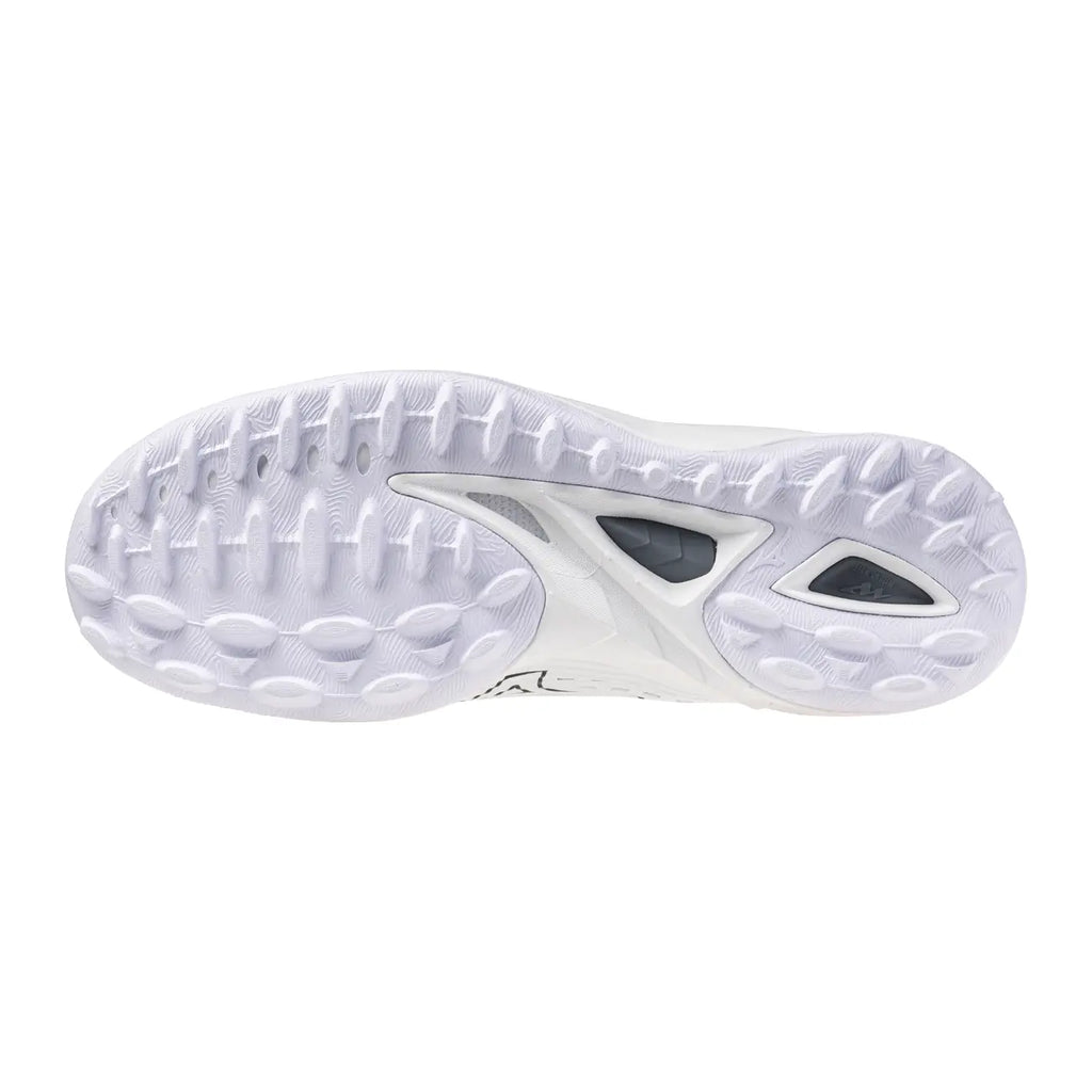 Mizuno Wave Leopardus - White/Metallic Gray Hockeyschoen