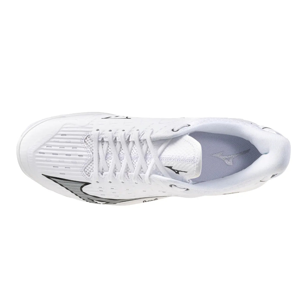Mizuno Wave Leopardus - White/Metallic Gray Hockeyschoen