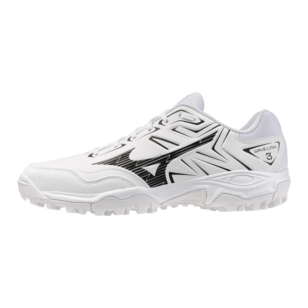 Mizuno Wave Lynx 3 - White/Black Hockeyschoen