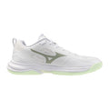 Mizuno Wave Stealth Pro para mujer - White/Aqua Gray