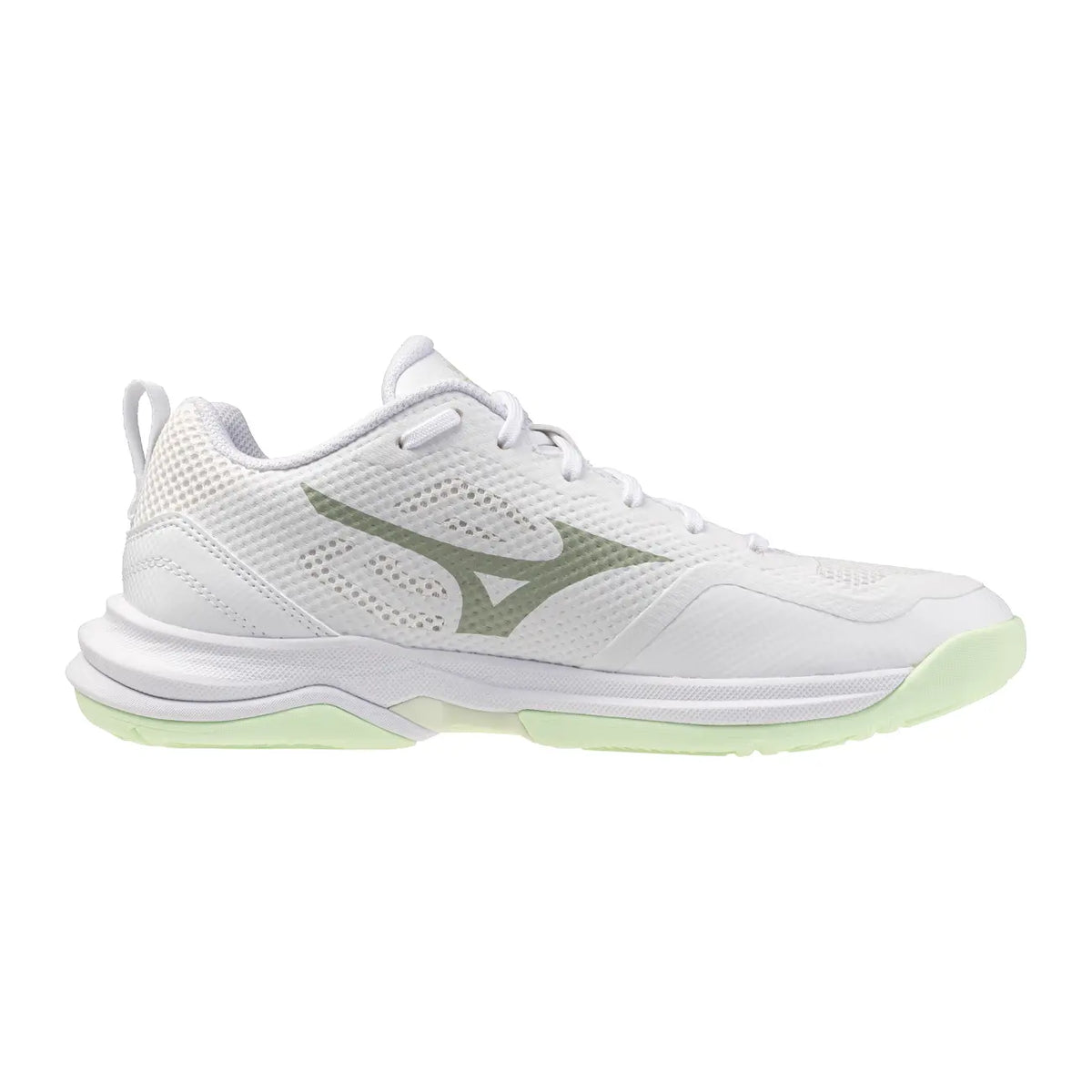 Mizuno Wave Stealth Pro para mujer - White/Aqua Gray