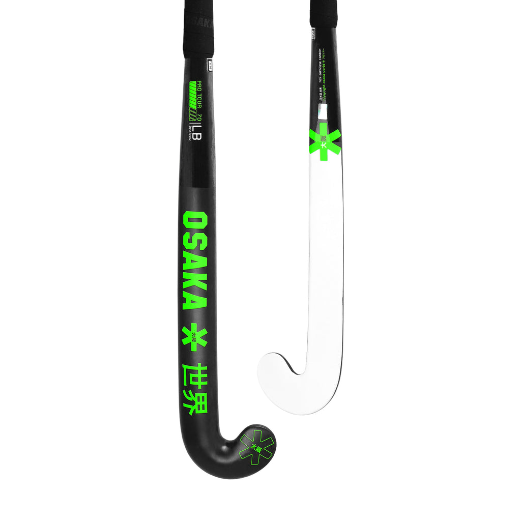 Osaka Pro Tour 70-Low Bow-2.0 Ltd White - Iconic Black Hockeystick