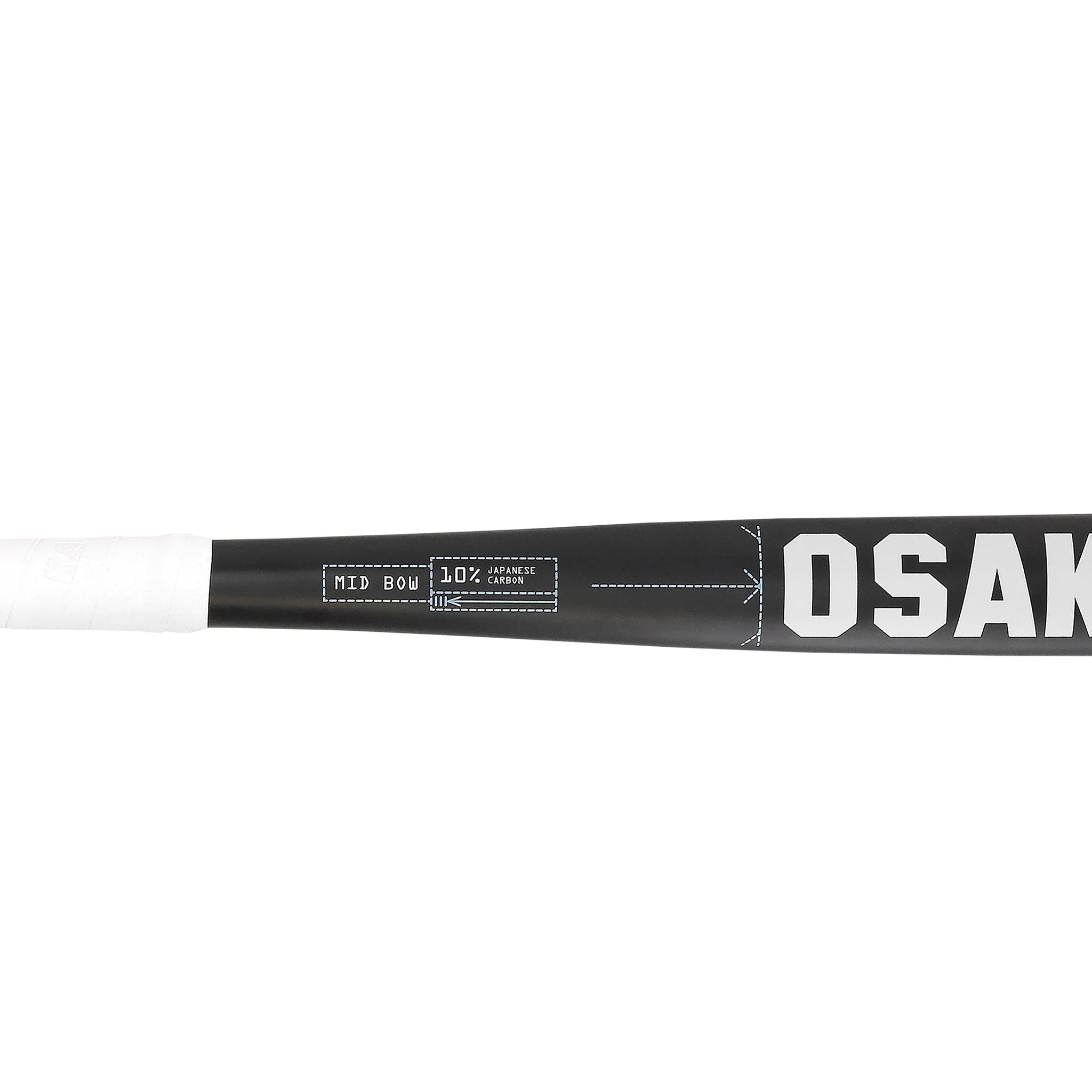Osaka Mid Bow 10 Junior - Quiet Gray Hockeystick