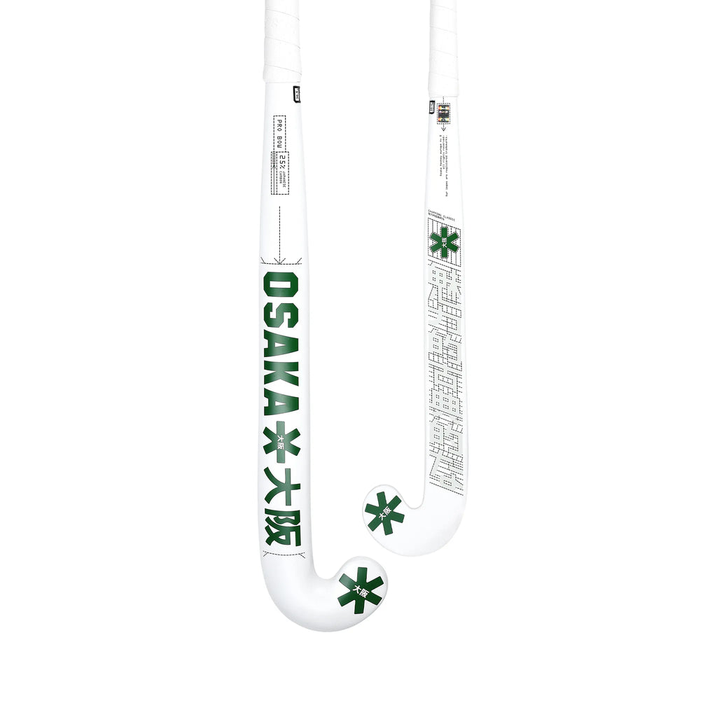 Osaka Pro Bow 25 Junior - White Hockeystick