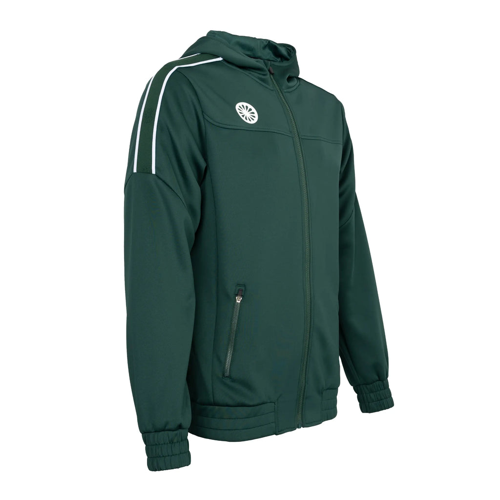 Indian Maharadja Jaipur kids performance hooded jacket - Green Kleding