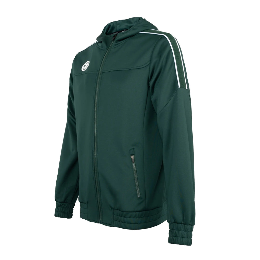 Indian Maharadja Jaipur kids performance hooded jacket - Green Kleding