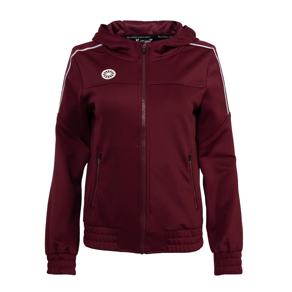 Indian Maharadja Jaipur women performance hooded jacket - Bordeaux Kleding