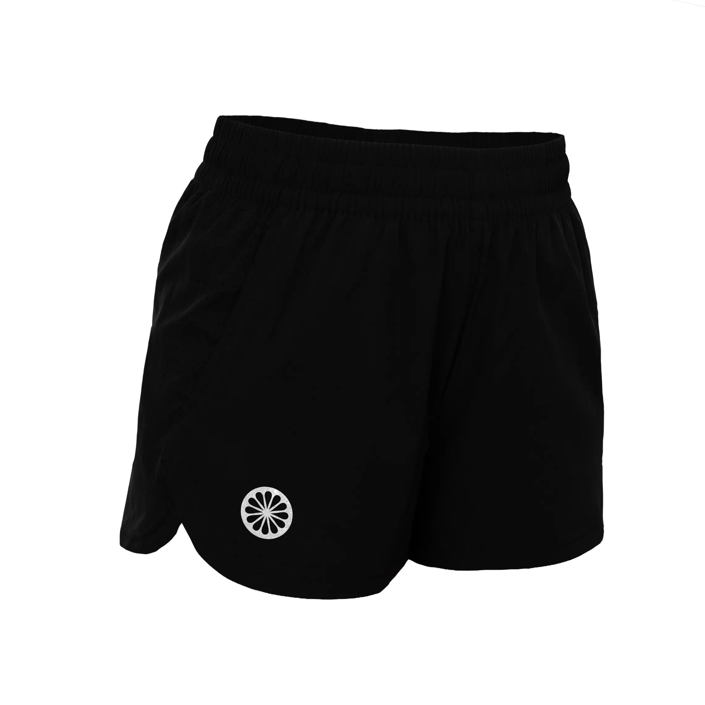 Indian Maharadja Jaipur Women performance 2 in 1 short - Black Kleding