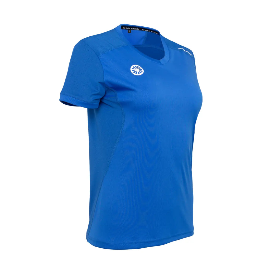 Indian Maharadja Jaipur women performance tee - Cobalt Kleding