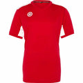 La camiseta de portero Indian Maharadja T2 para adultos en rojo