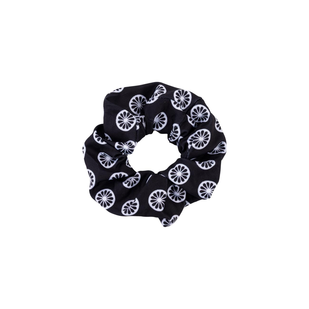 The Indian Maharadja Hair scrunchie - black Accessoires