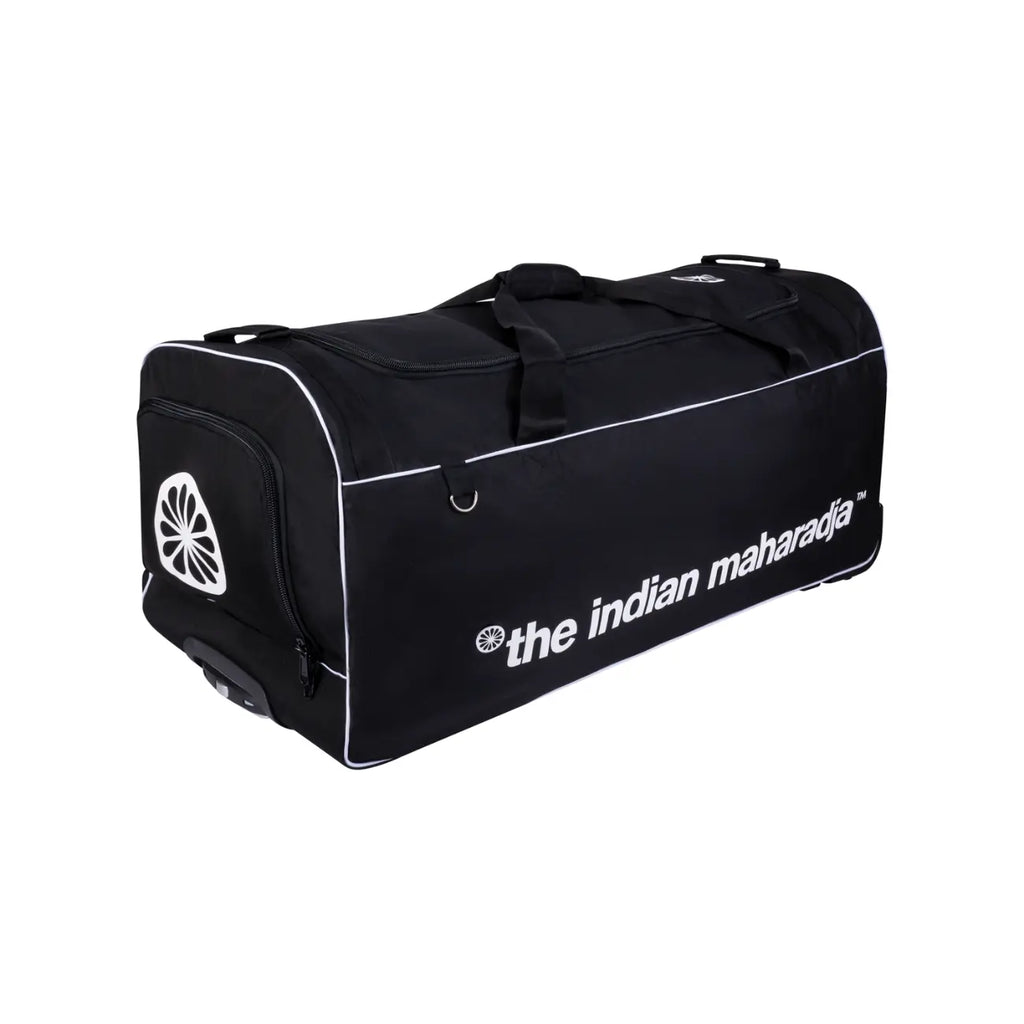 Indian Maharadja Goalie Bag wheel CLX9 - Black Tassen