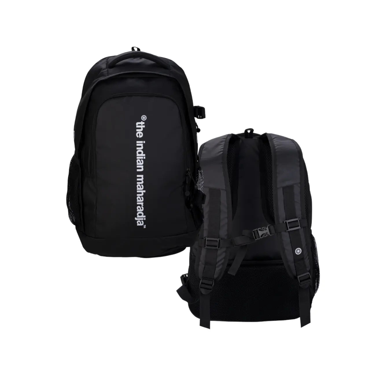Indian Maharadja Backpack PLX5.34 - Black Tassen