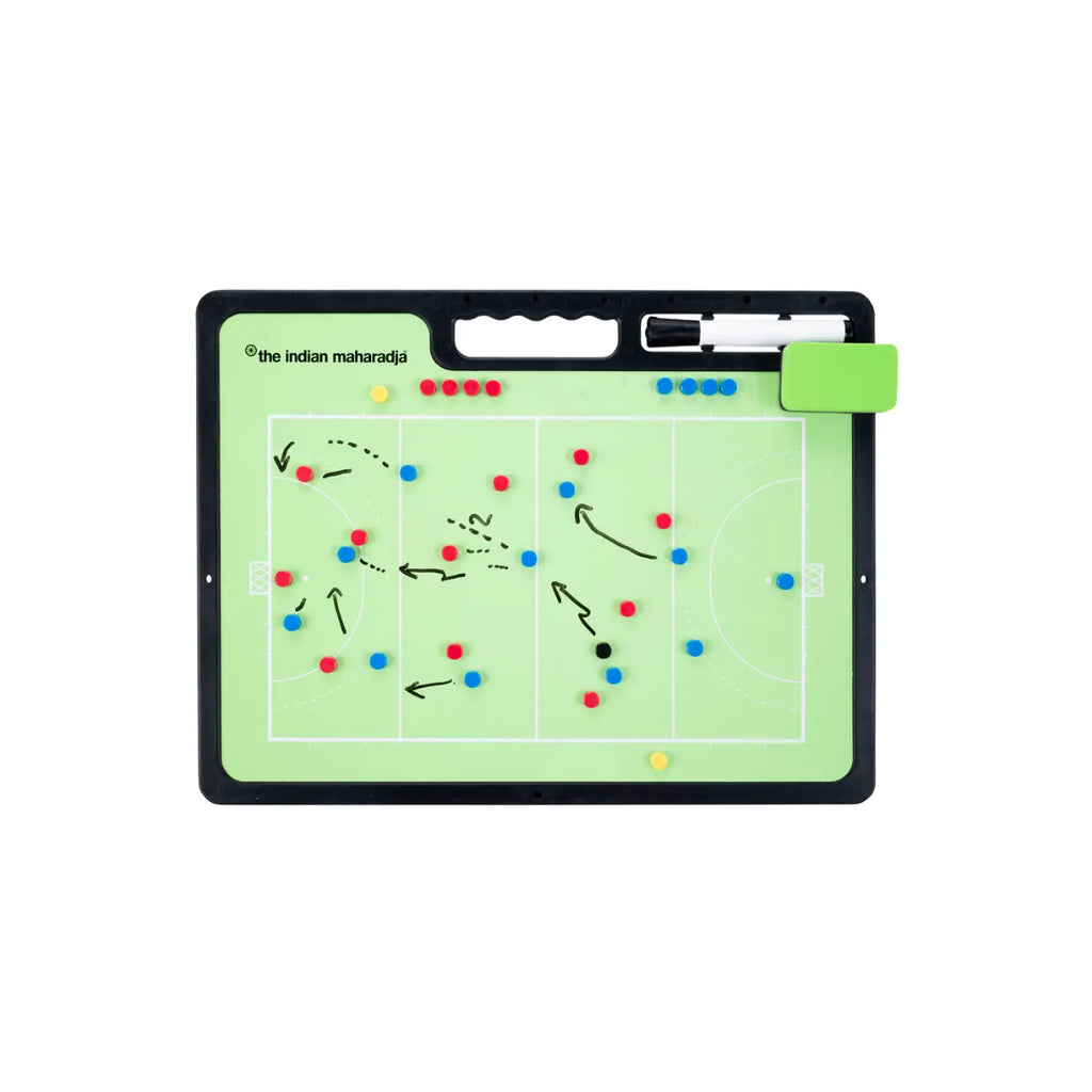 Indian Maharadja Pizarra para entrenador de hockey [magnetic] - Verde
