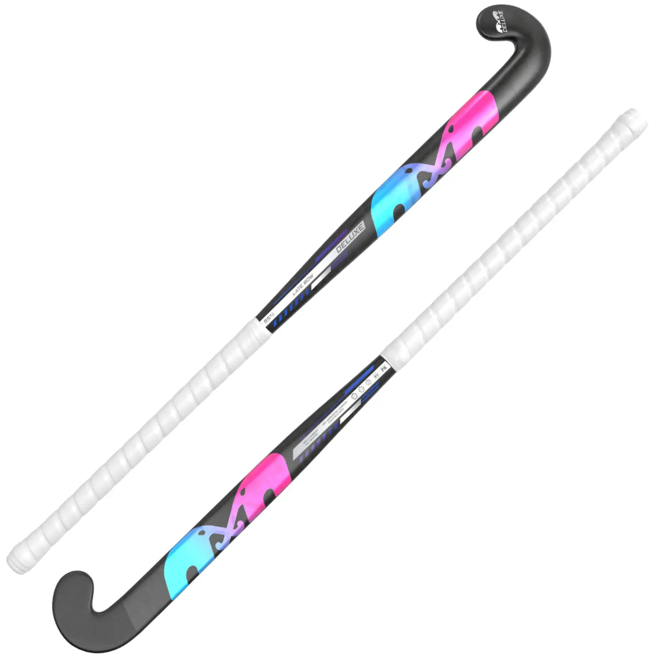 TK Deluxe Late Bow - Black-Sky-Pink Hockeystick