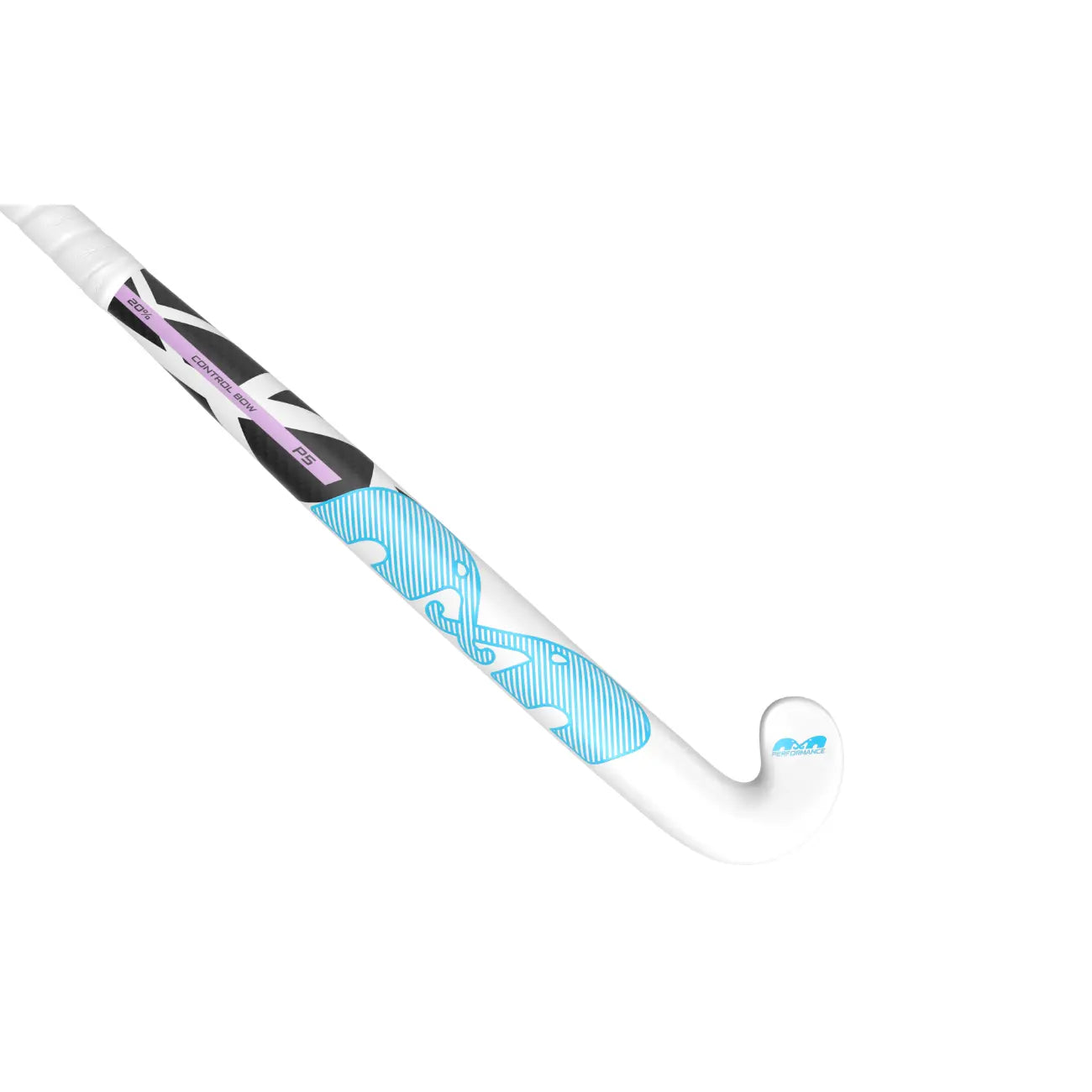 TK P5 Control Bow - White-Sky-Lila Hockeystick