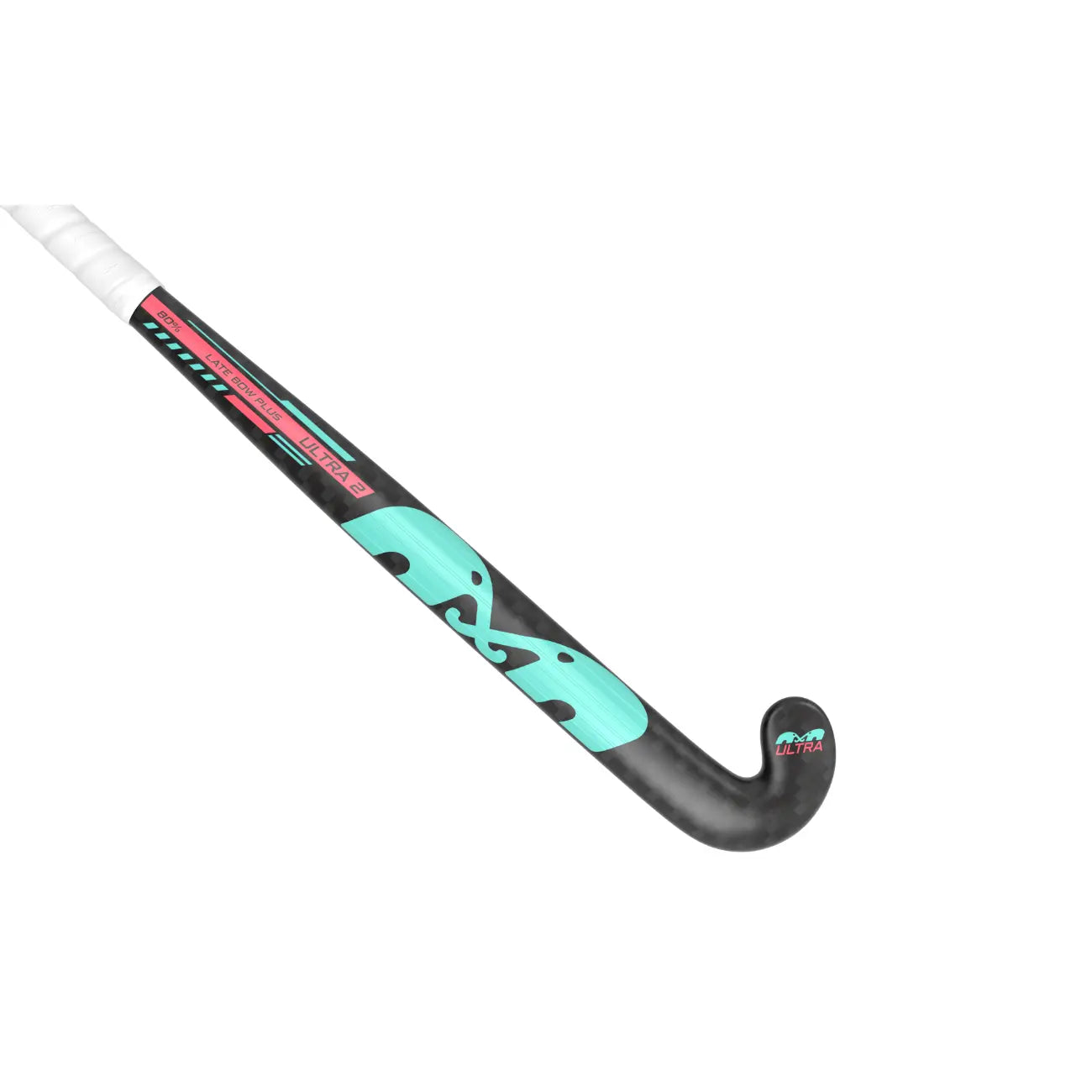 TK U2 Late Bow Plus - Black-Aqua-Pink Hockeystick