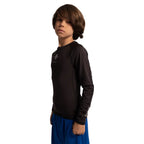 Osaka Kids Sports Baselayer Tee Ls - Black