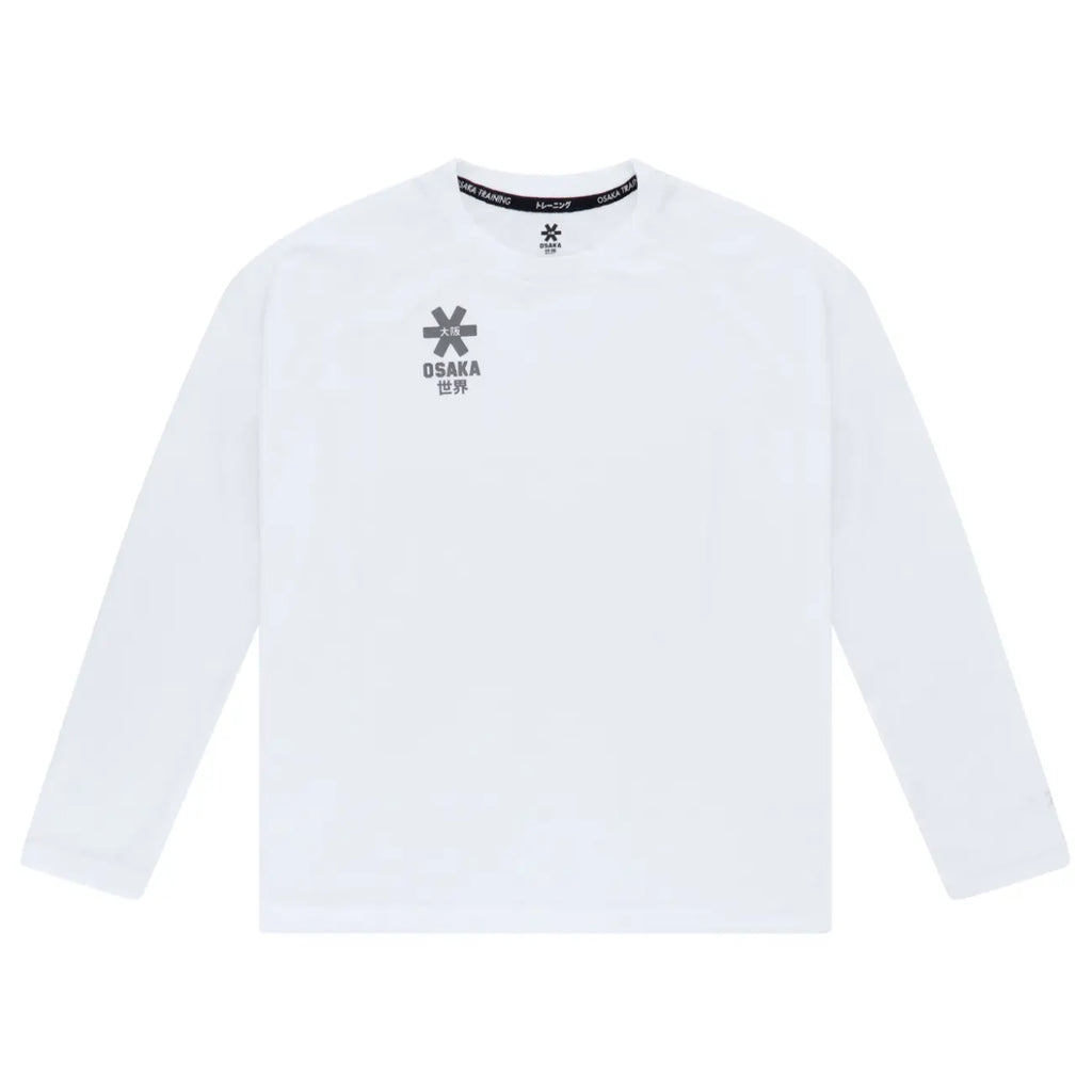 Osaka Kids Training Tee Long Sleeve S Rec - White