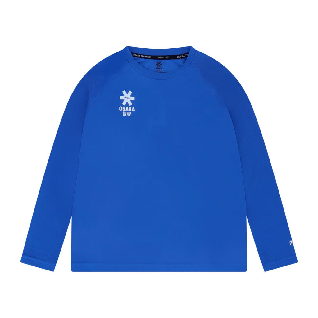 Osaka Kids Training Tee Long Sleeve S Rec - Royal Blue