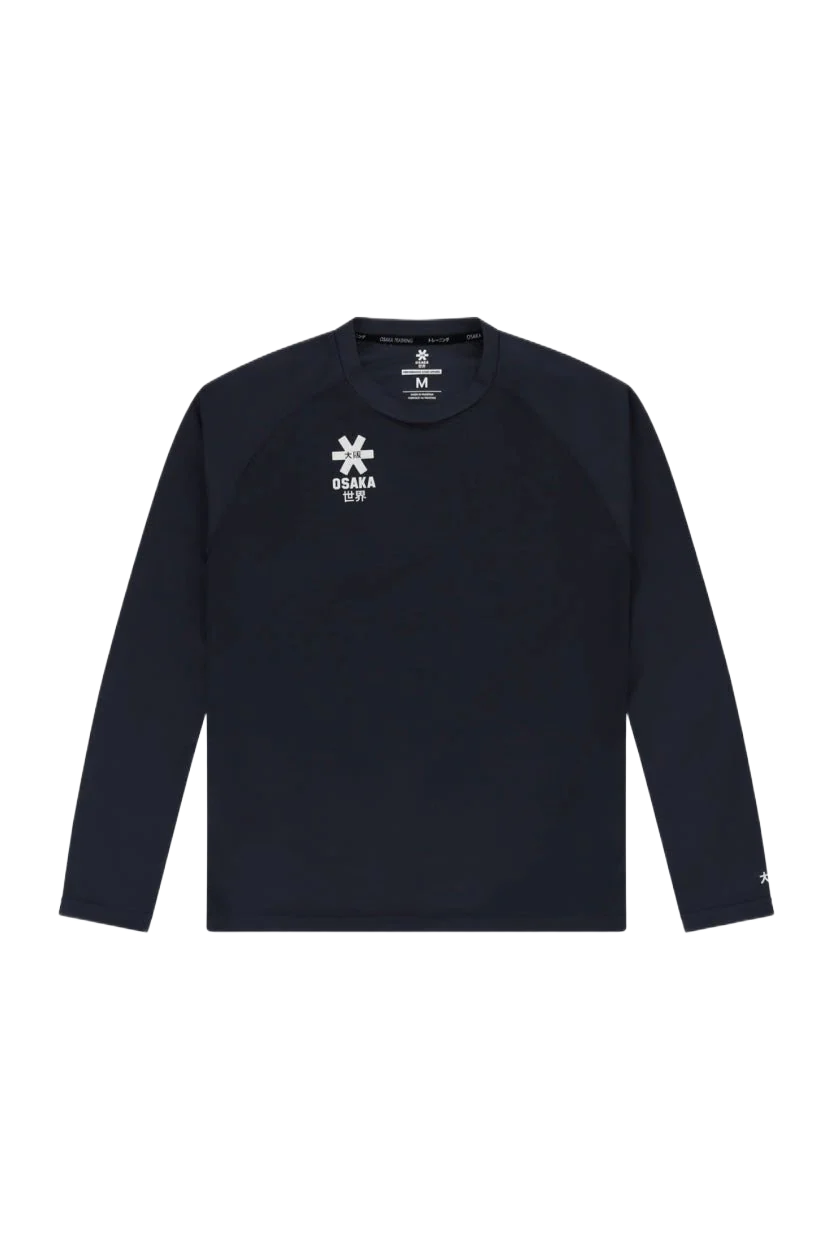 Osaka Men Training Tee Ls S Rec - Black Kleding