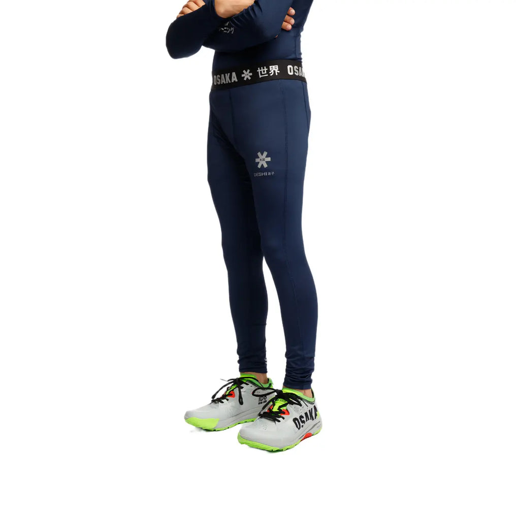 Osaka Kids Baselayer Tights - Navy