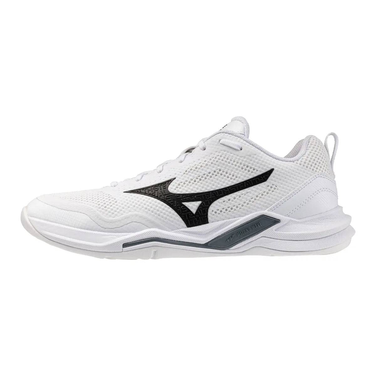 Mizuno Wave Stealth Pro - White/Black/White