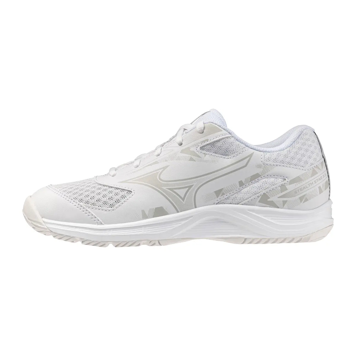 Mizuno Stealth Star 3 Jr. - White/Harbor Mist